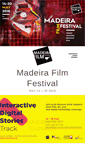 Mobile Screenshot of madeirafilmfestival.com